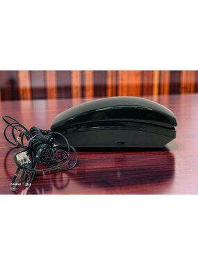 vintage retro unisonic model 6750 Green slim Corded touchtone Landline Telephone